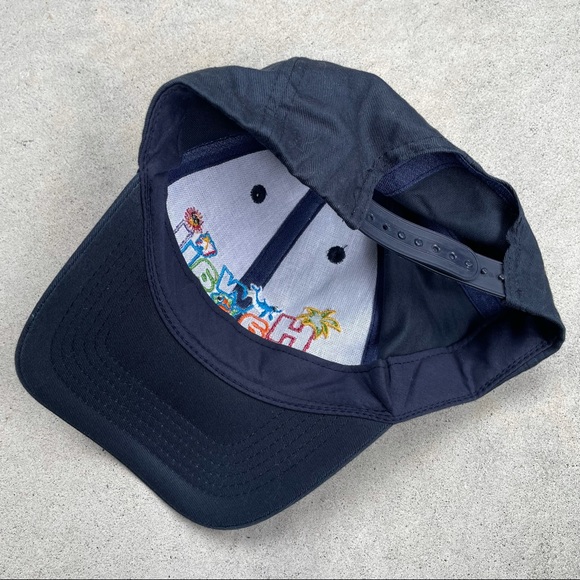 Hawaii embroidered adjustable hat - dolphin, fish, sun - Picture 4 of 6